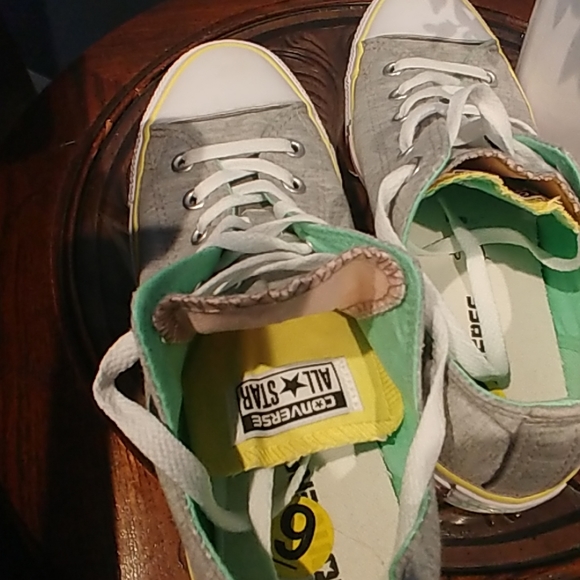 Men's double tongue converse size 7 - Picture 3 of 4